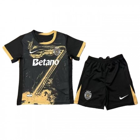 Virallinen pelipaita Sporting CP Kolmas 2024-25 Lyhythihainen - Lasten ( + Lyhyet housut ) Virallinen pelipaita Sporting CP Kolmas 2024-25 Lyhythihainen - Lasten ( + Lyhyet housut )